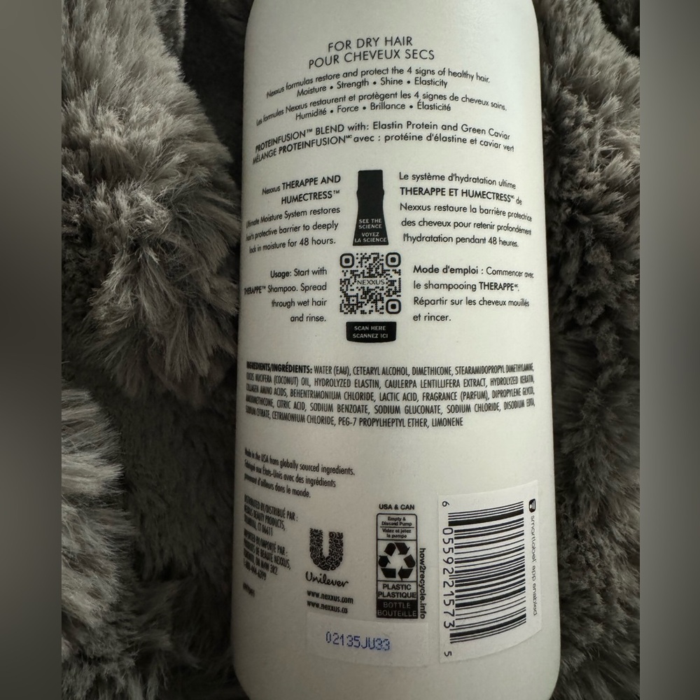 NEXXUS Humectress Protein Fusion Conditioner 33.8oz - Picture 3 of 3
